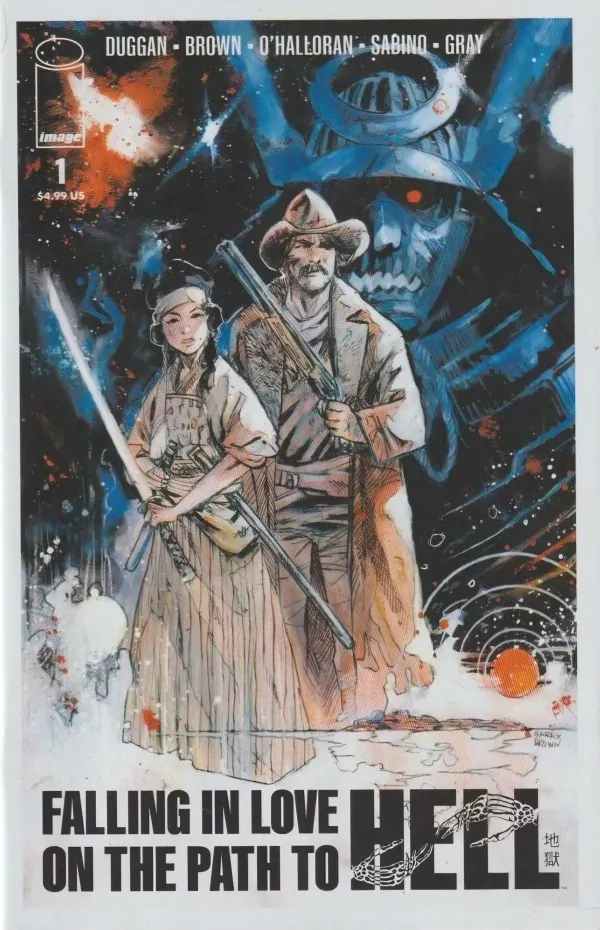 romantic horror comics FALLING IN LOVE ON THE PATH TO HELL