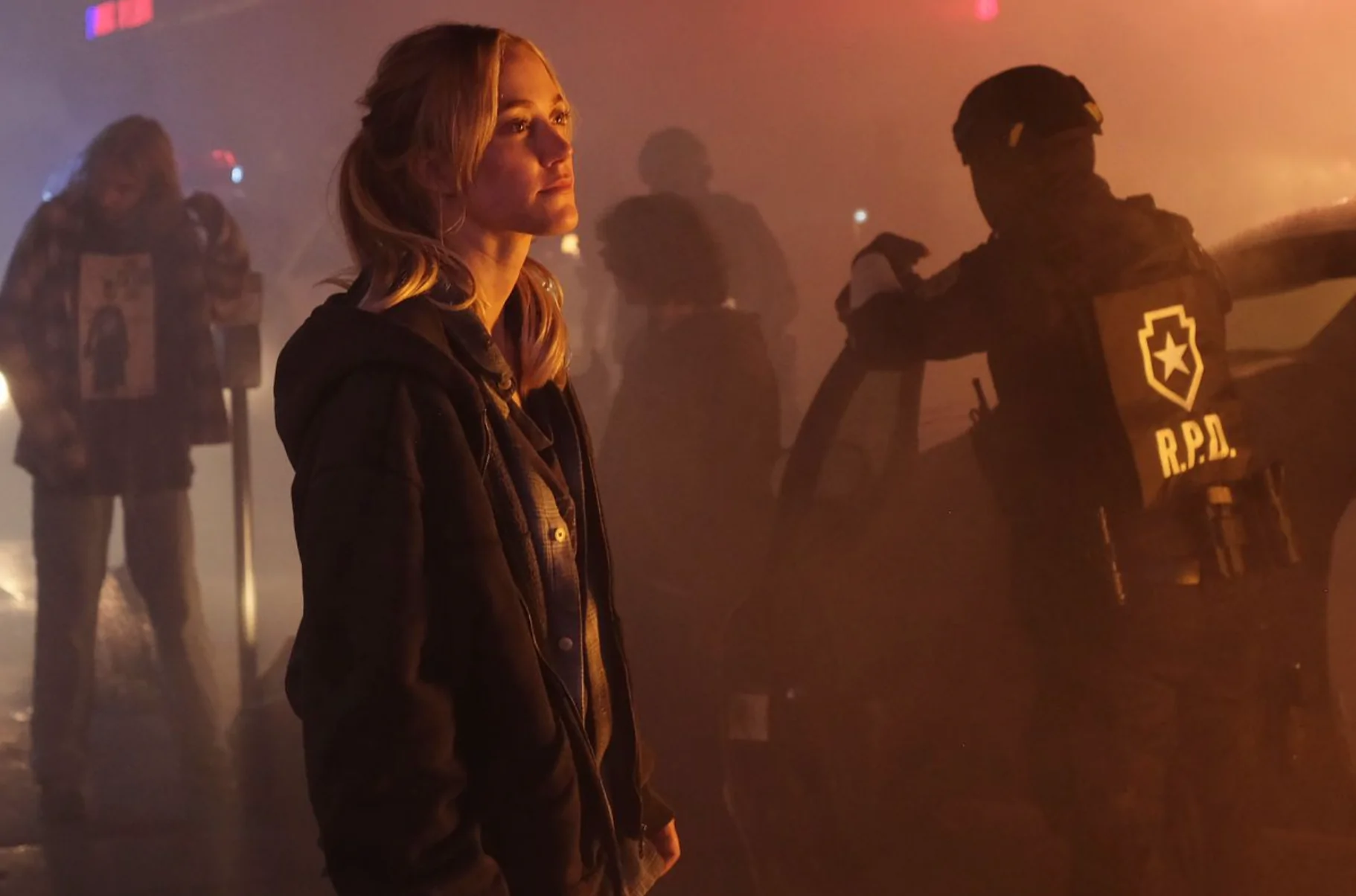 Maika Monroe in new RESIDENT EVIL REQUIEM short (Credit: Capcom USA/Entertainment Weekly)