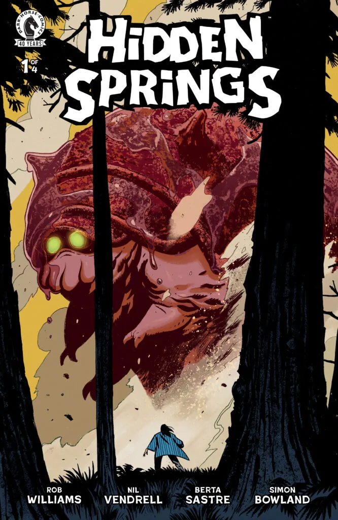 new horror comics HIDDEN SPRINGS