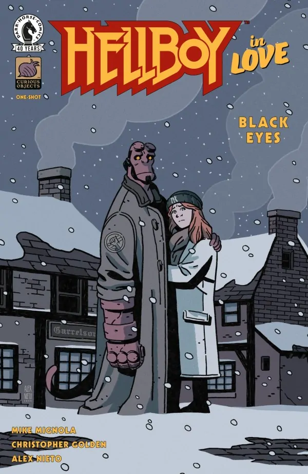 new horror comics spring 2026 HELLBOY IN LOVE BLACK EYES