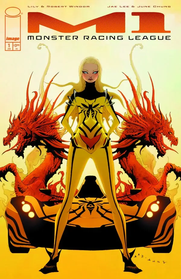 new horror comics M1 MONSTER RACING LEAGUE