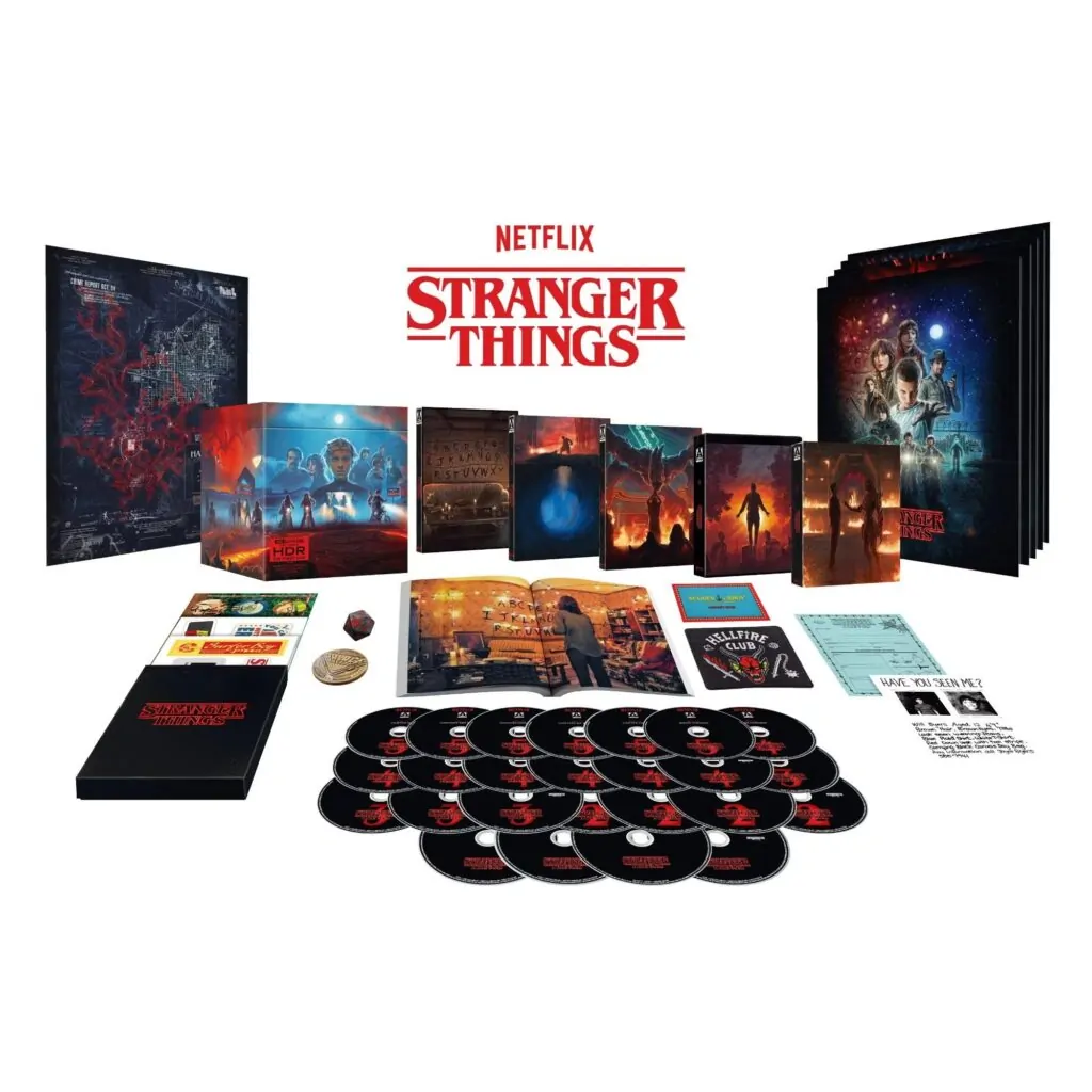 STRANGER THINGS: THE COMPLETE SERIES | DELUXE EDITION 4K UHD (Credit: Arrow Video)