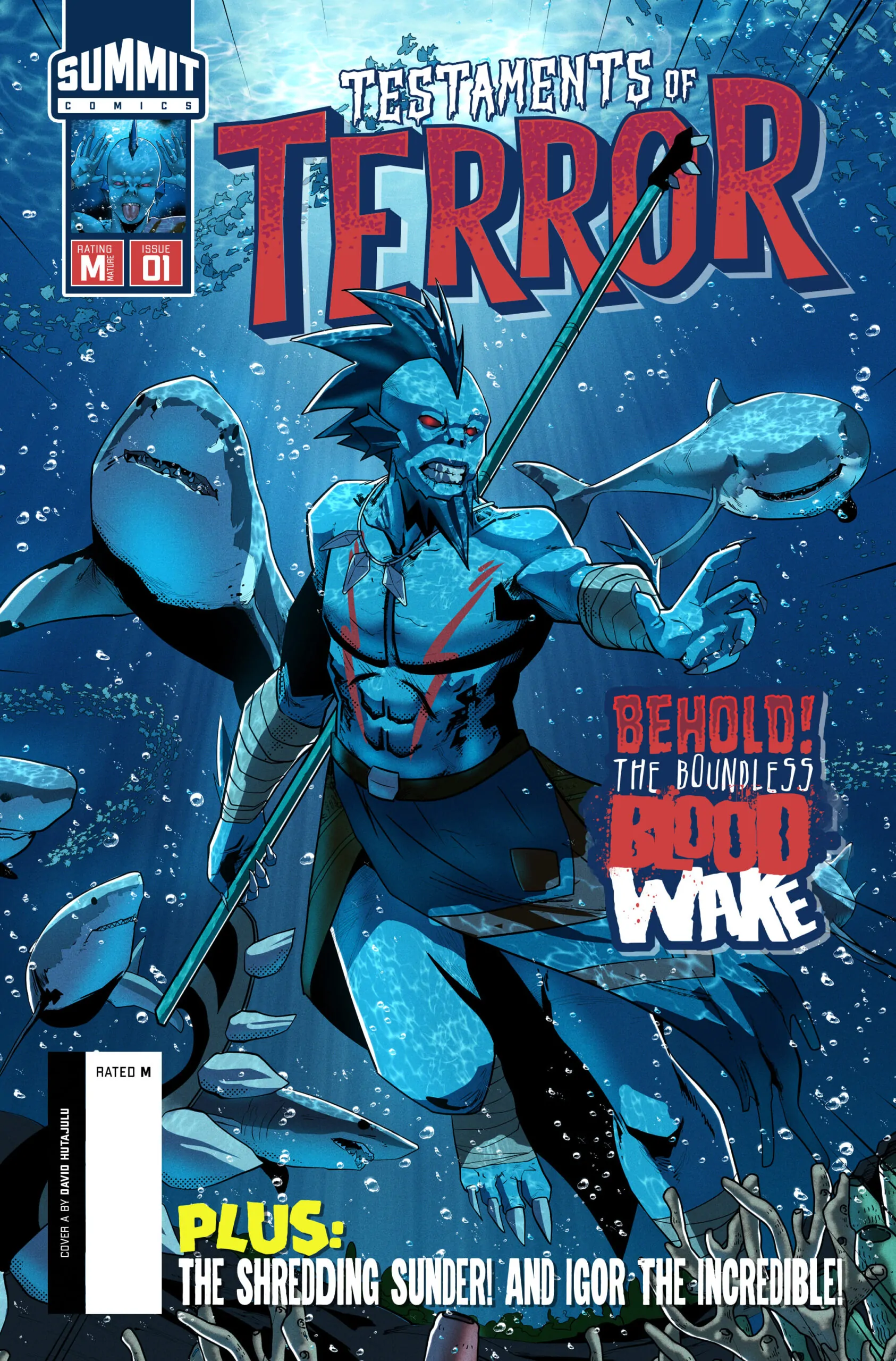 Testaments of Terror #1 / Bloodwake: Breaking the Abyss cover