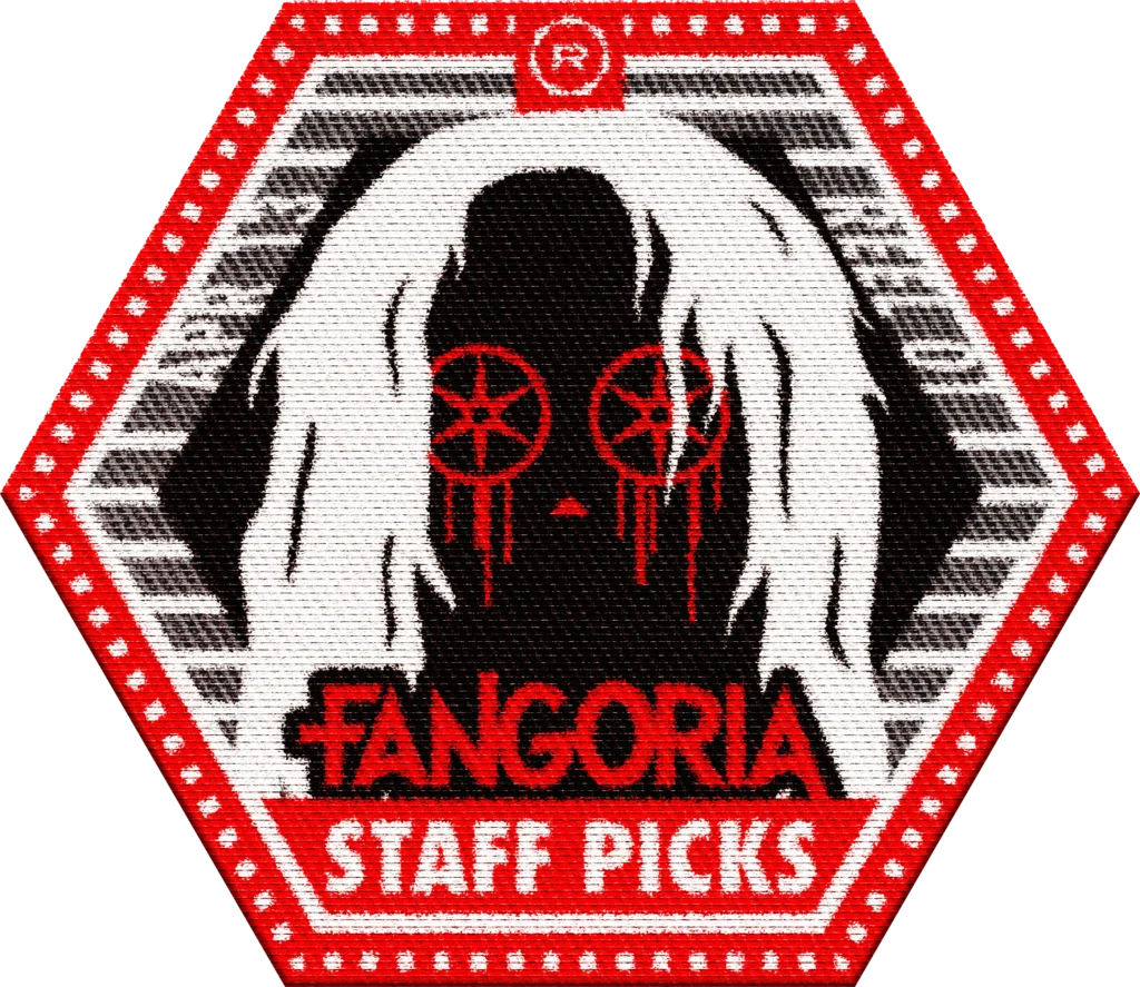 scariest movie SINISTER FANGORIA x Regal collectible horror movie patch