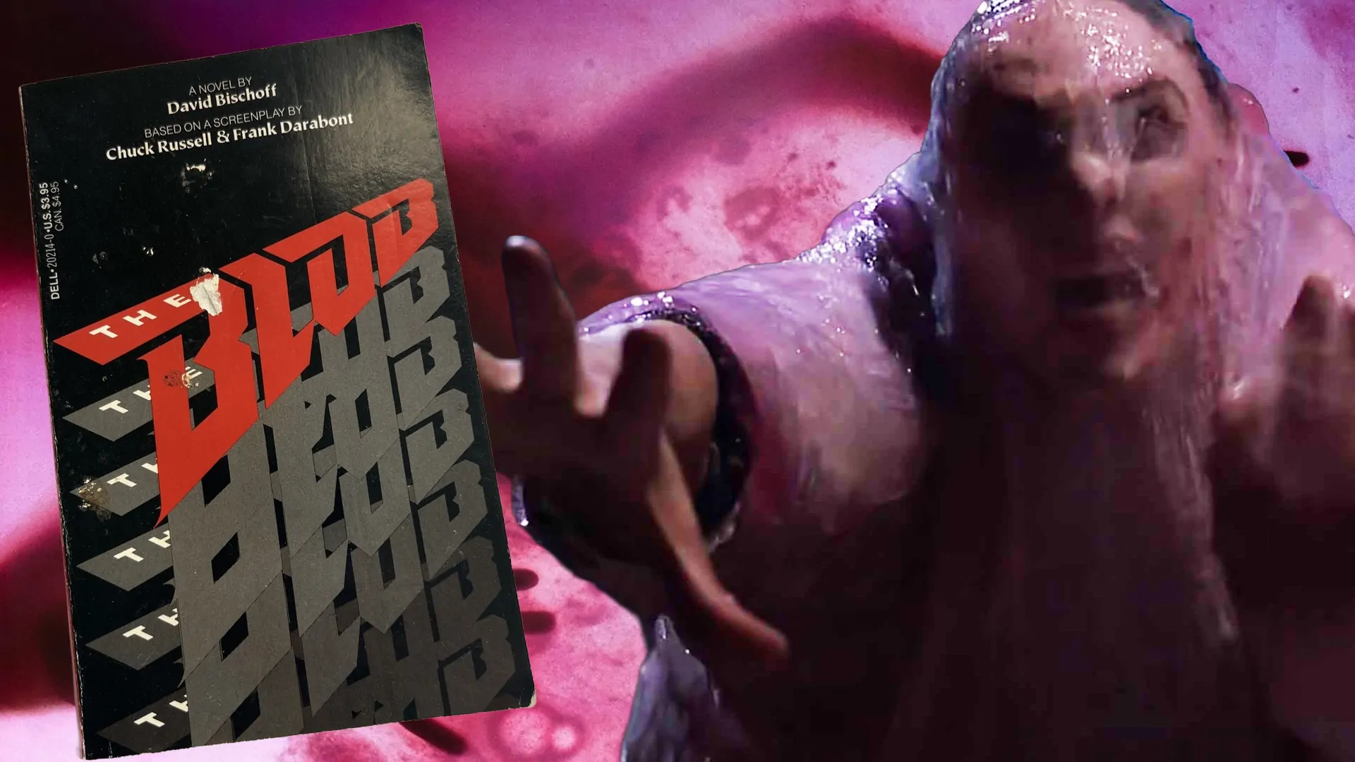 best creature features THE BLOB 1988 novelization