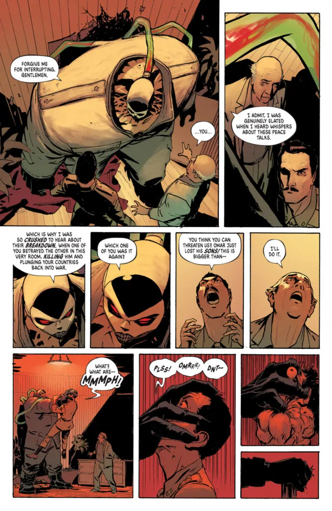 Batman horror comics Bane