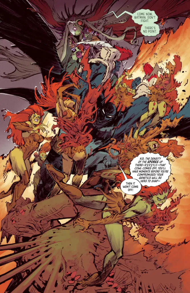 batman horror comics poison ivy