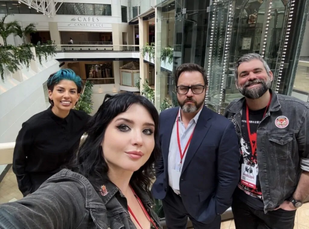 FANGORIA attends the 2026 Overlook Film Festival