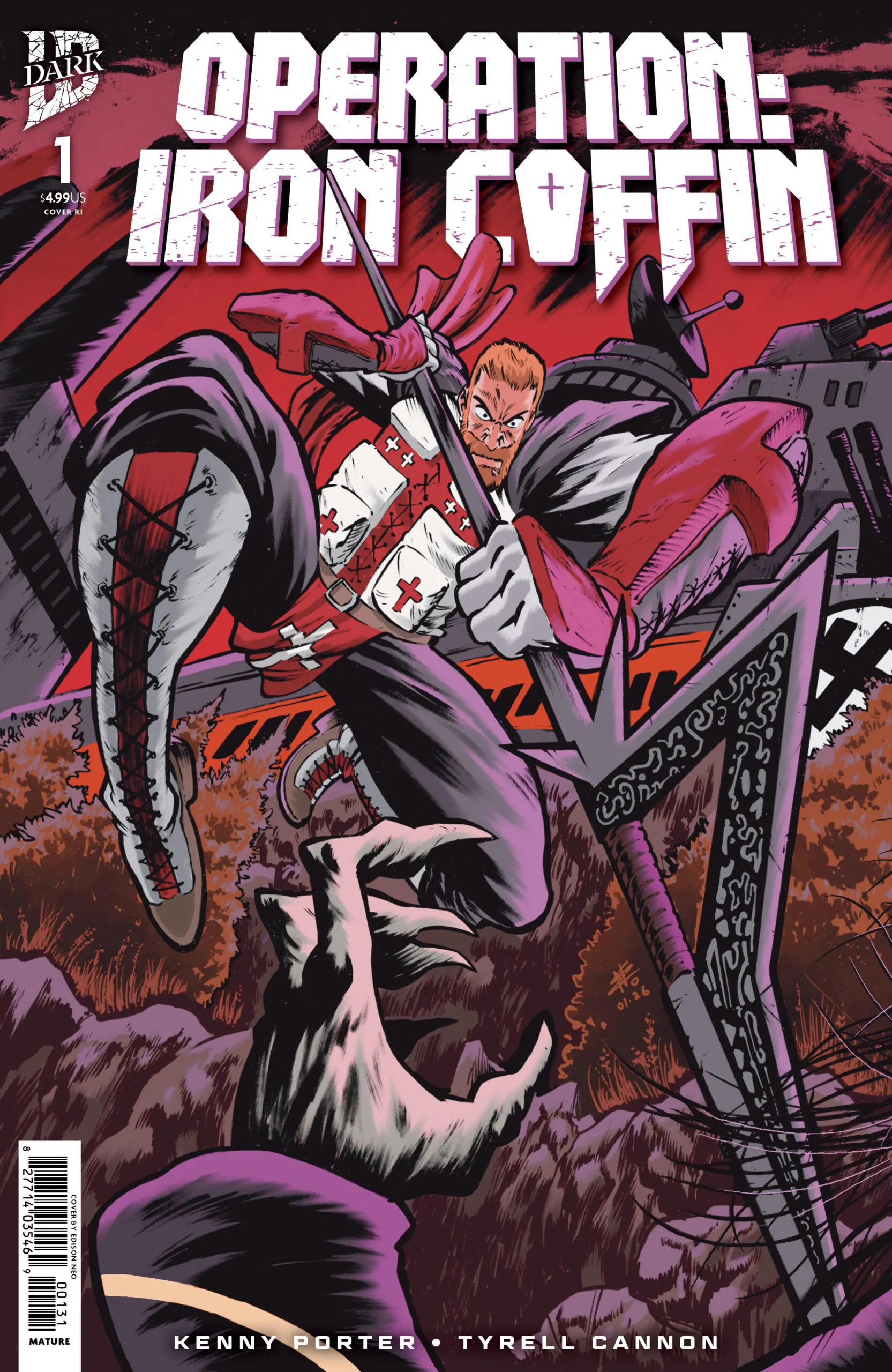 Operation: Iron Coffin cover variant