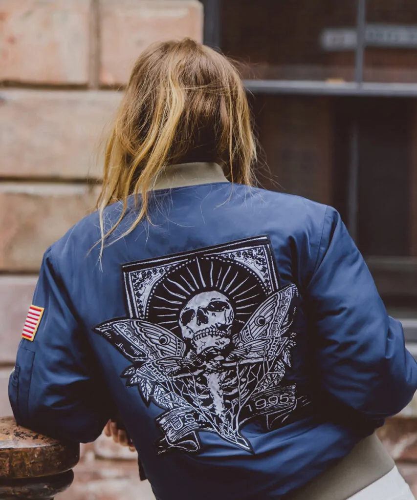 Insert Coin Clothing x Resident Evil 4 Leon S. Kennedy Bomber jacket
