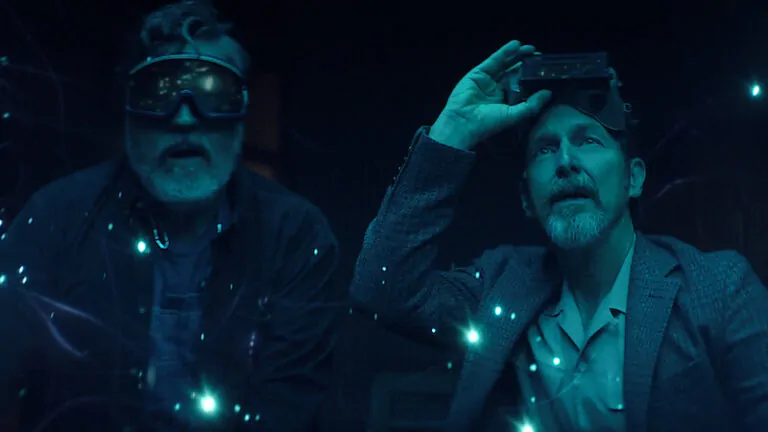 Alfred Molina and Denis O'Hare in THE BOROUGHS (Credit: Netflix)