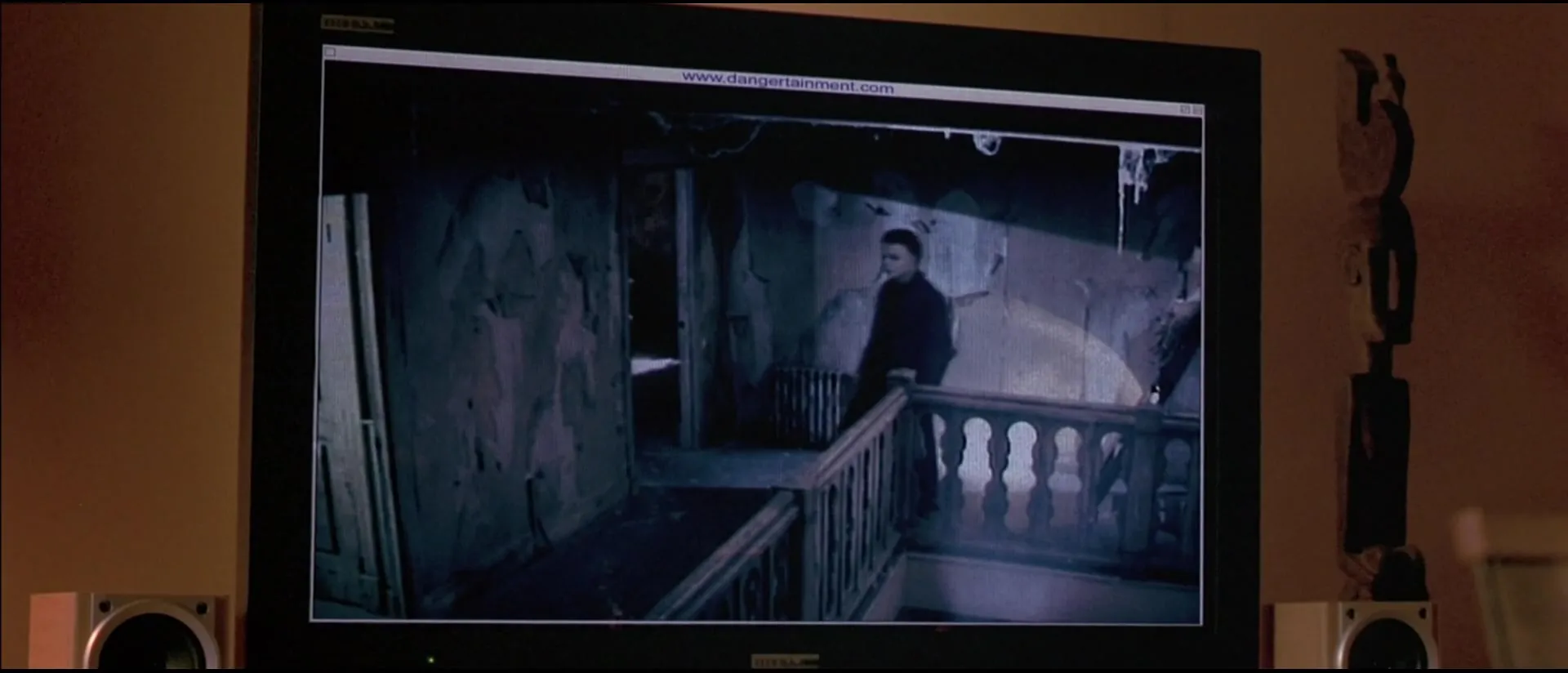 Halloween: Resurrection Michael Myers on a web cam