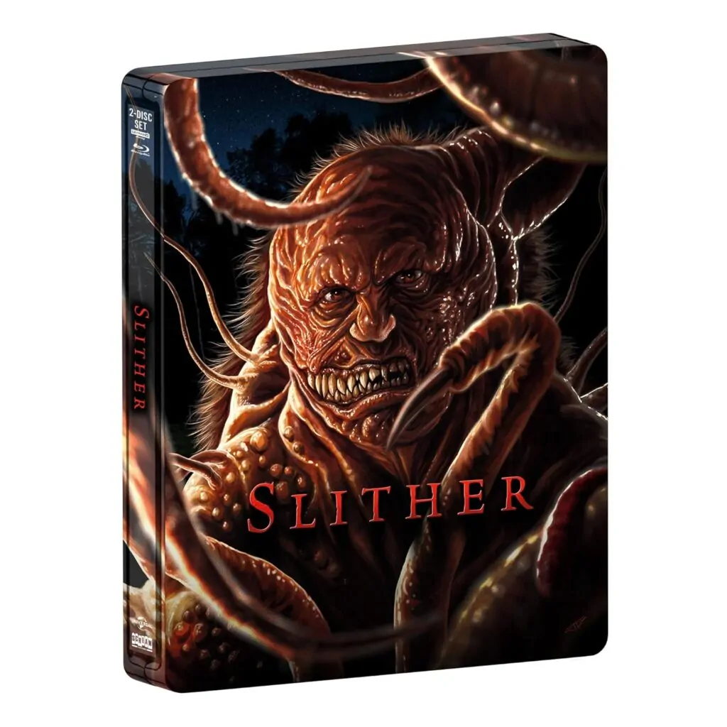 SLITHER 4K UHD SteelBook (Credit: Shout! Factory)
