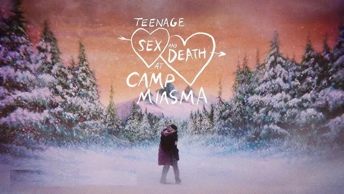 Hannah Einbinder and Gillian Anderson in Jane Schoenbrun's TEENAGE SEX AND DEATH AT CAMP MIASMA (Credit: MUBI)