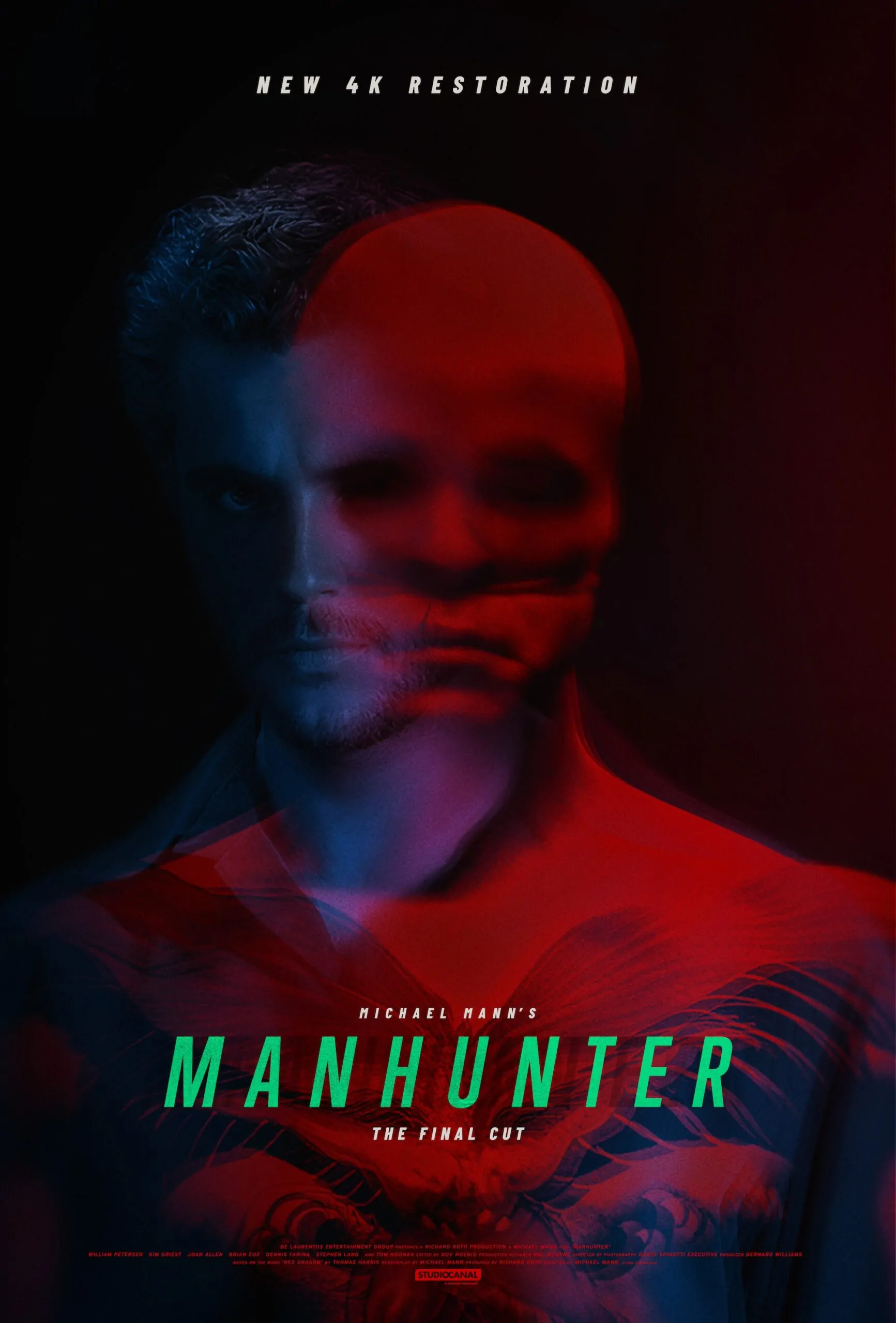 MANHUNTER restoration poster (Credit: Studiocanal)