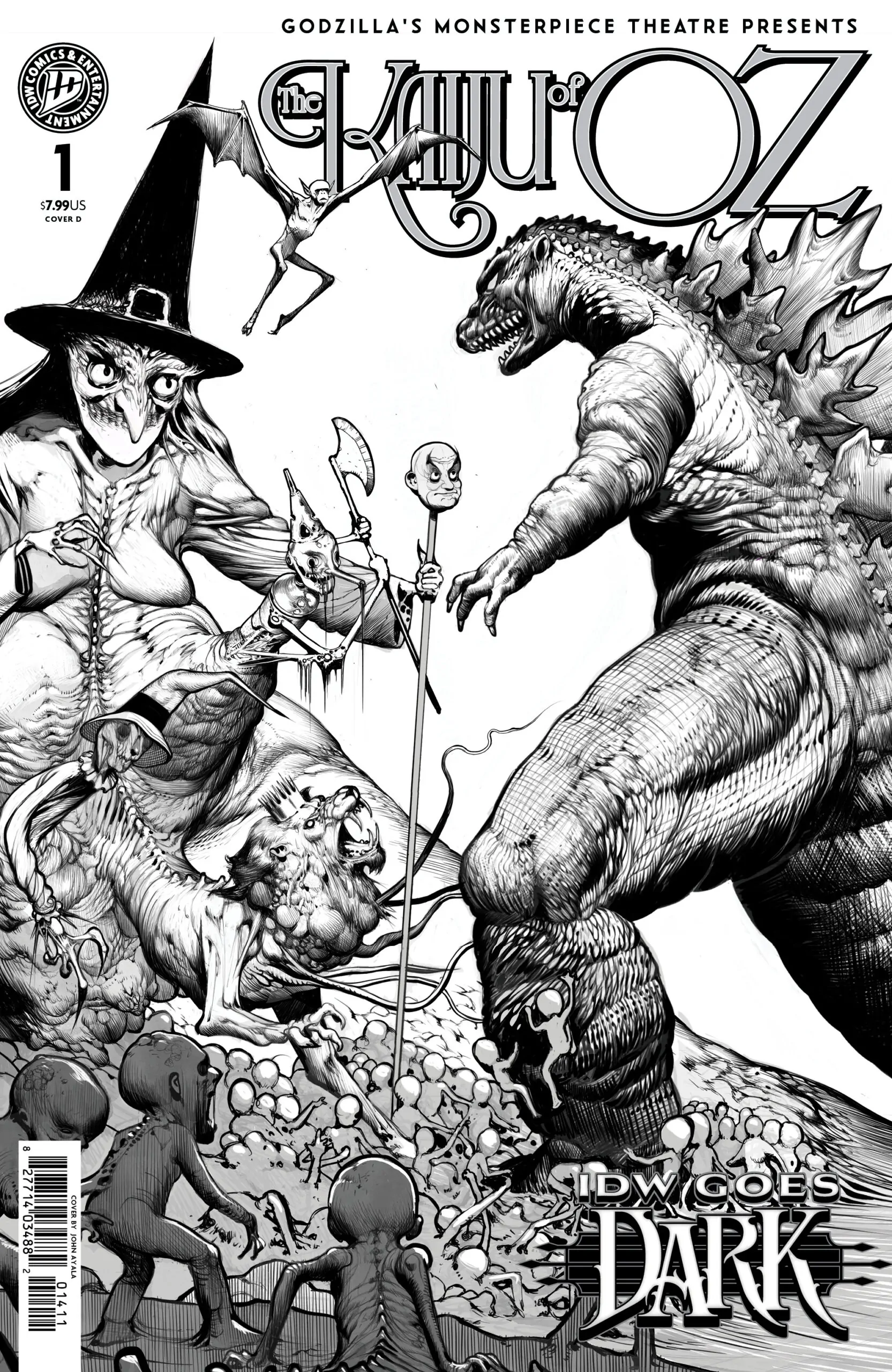 The Kaiju of Oz #1 cover art