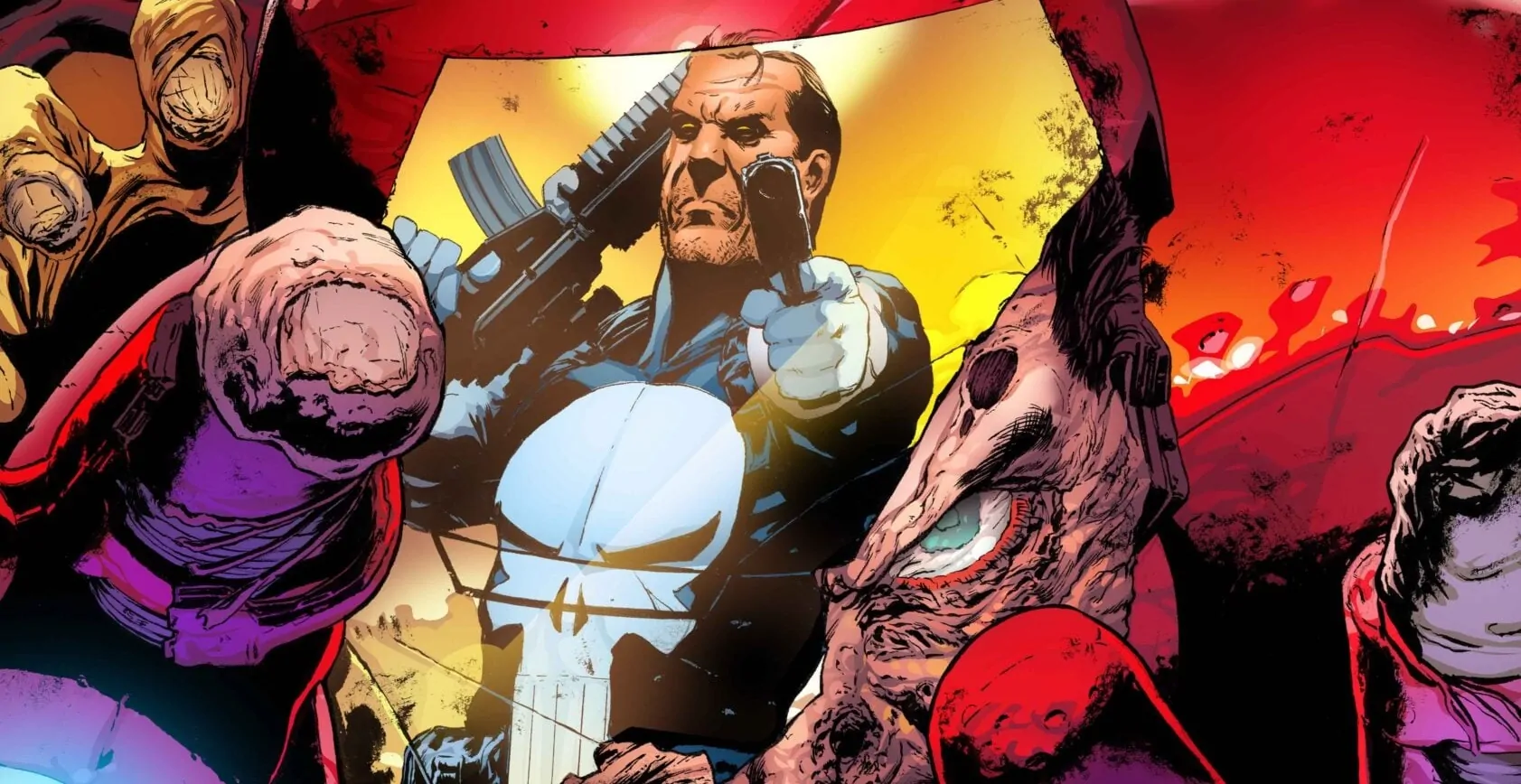 the punisher in MARVEL ZOMBIES: WAR ZONE (Credit: Marvel Comics)