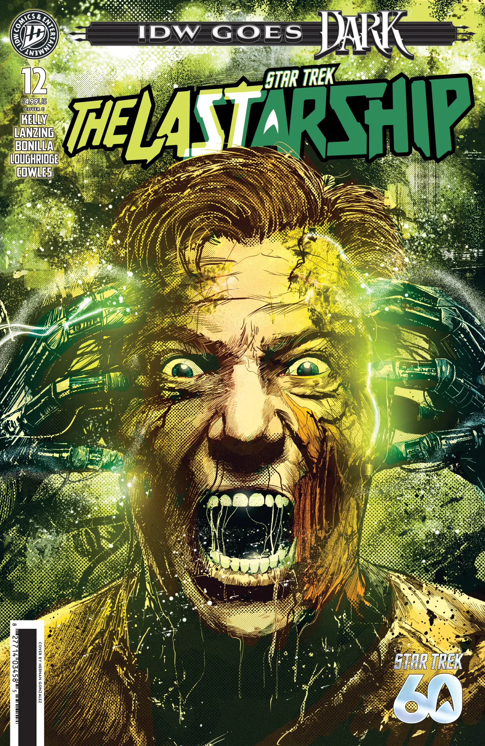 Star Trek: The Last Starship #12 cover