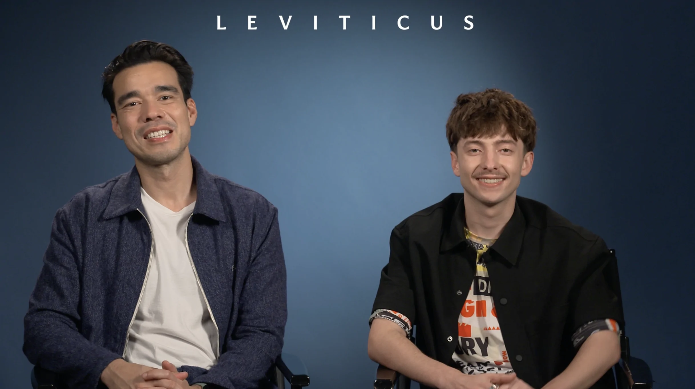 LEVITICUS writer-director Adrian Chiarella and star Joe Bird