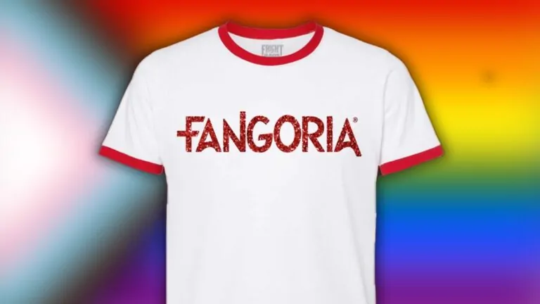 Celebrate Pride with the newest FANGORIA x Fright-Rags tee!