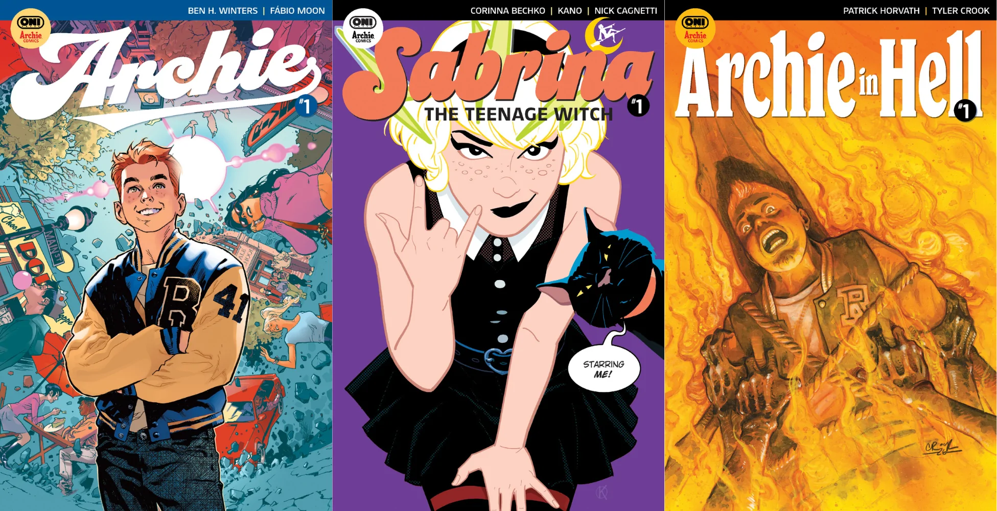 Oni Press's new ARCHIE line debuts this fall! (Credit: Oni Press)
