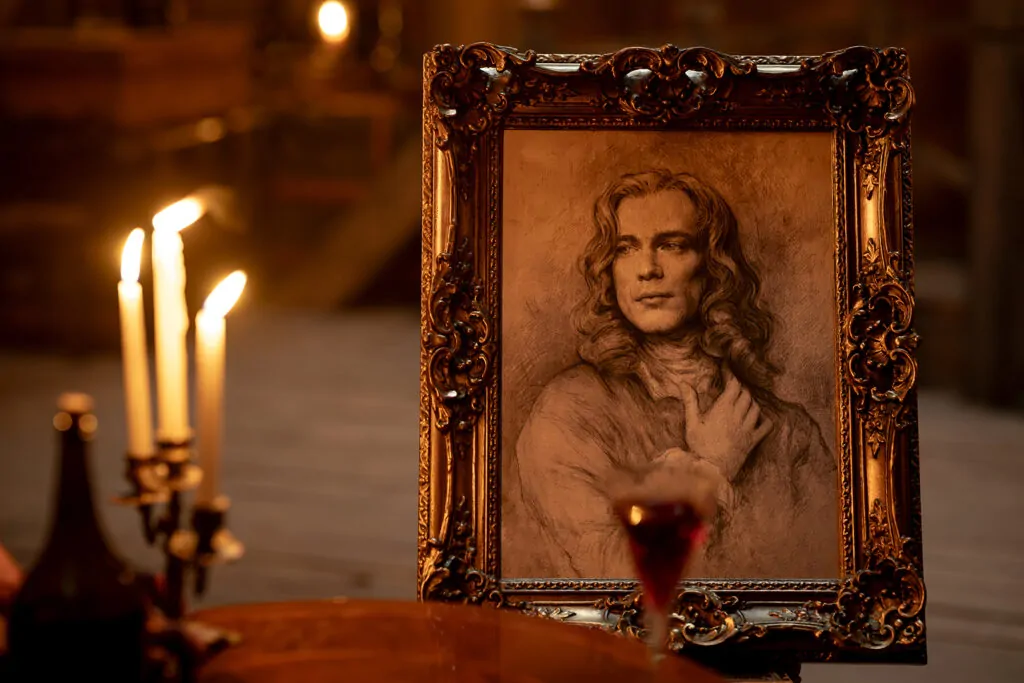 Lestat De Lioncourt's Portrait - Anne Rice's The Vampire Lestat - Photo Credit: Photo Credit: Sophie Giraud/AMC
